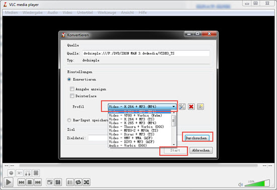Anleitung DVD rippen mit VLC unter macOS & Windows (10)