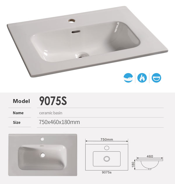 Ceramic Bathroom Sink Size Guide Colored washbasin,