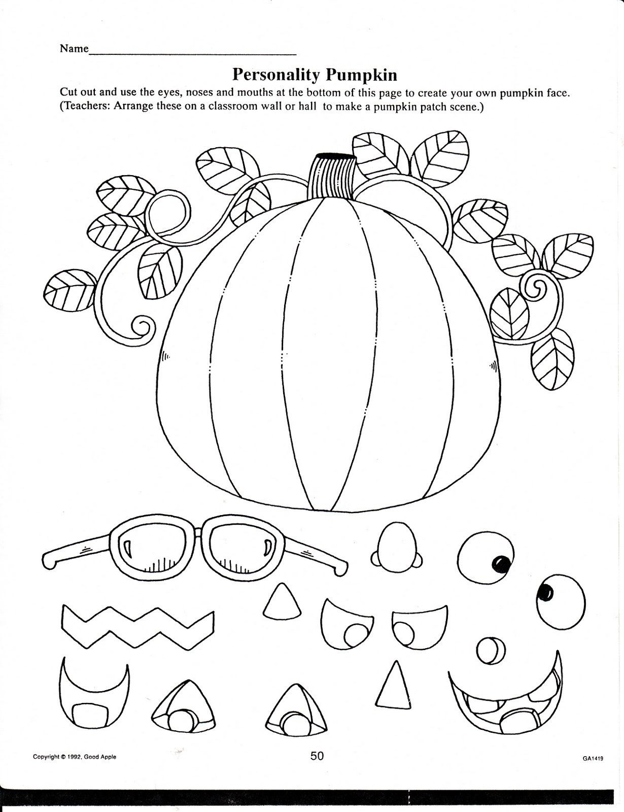 20 Halloween Worksheets for Kindergarten Worksheet for Kids