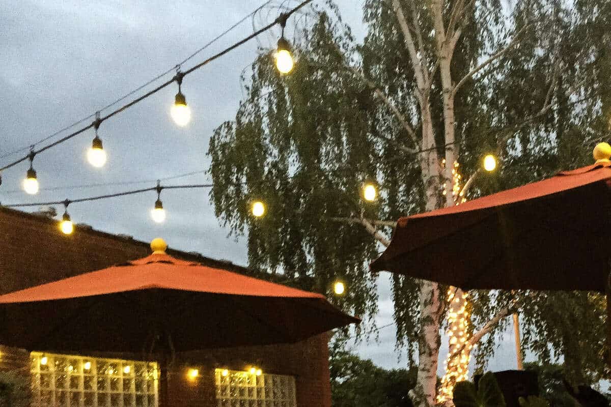 How To Hang String Lights Without Nails 5 Simple Ideas Mad Backyard