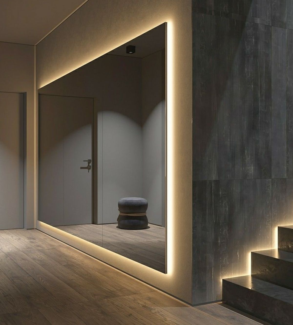 Mirror feature wall design MW016 Made2Measure