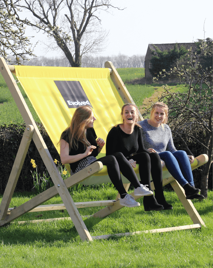 Giant Deckcharis Custom Printed Giant Deckchairs Evolved.