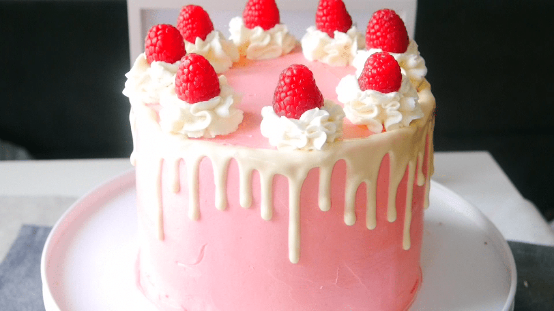 LAYER CAKE CHOCOLAT BLANC FRAMBOISES Made in Clem's