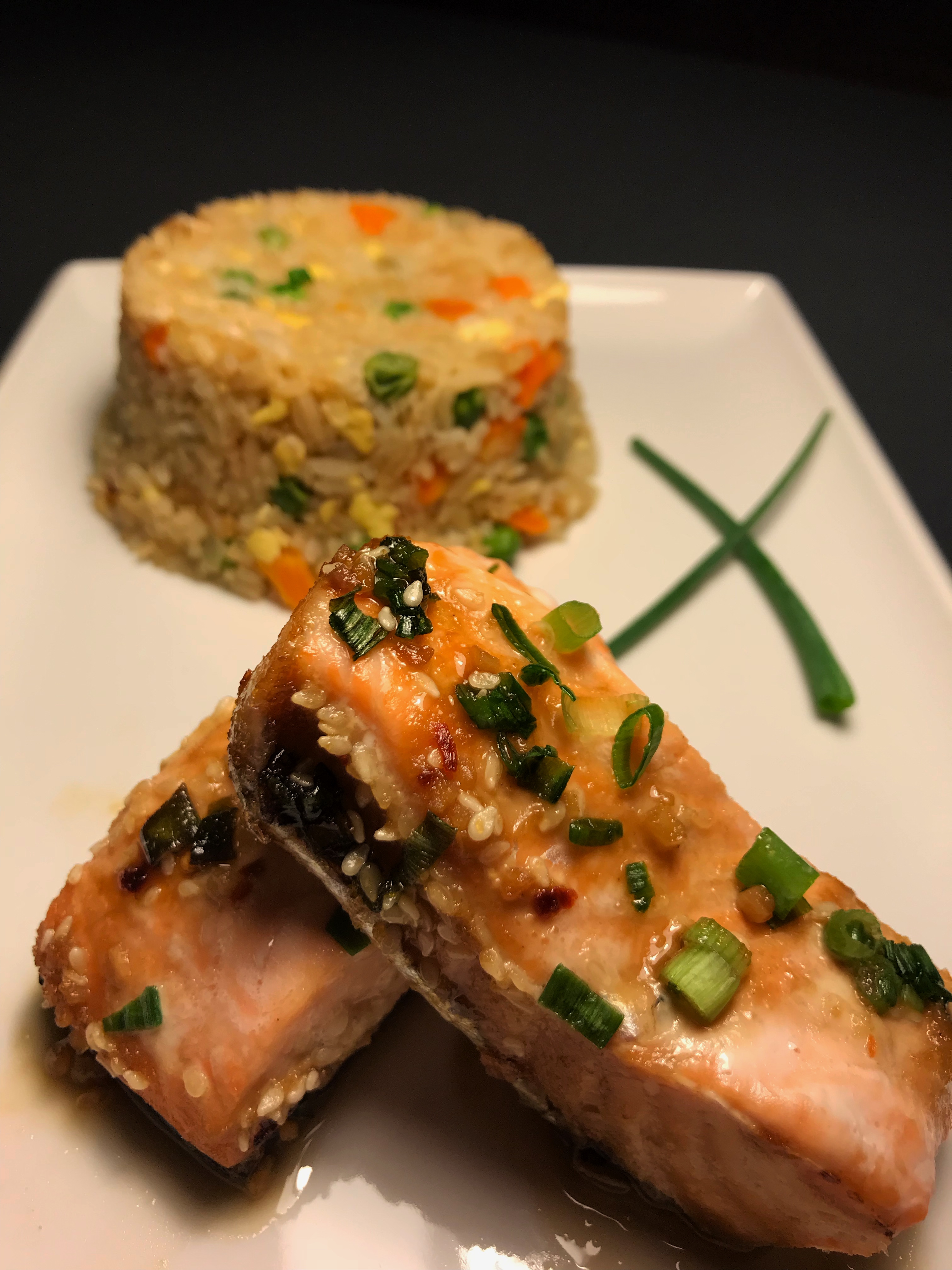 Honey Sesame Soy Salmon Madelicious