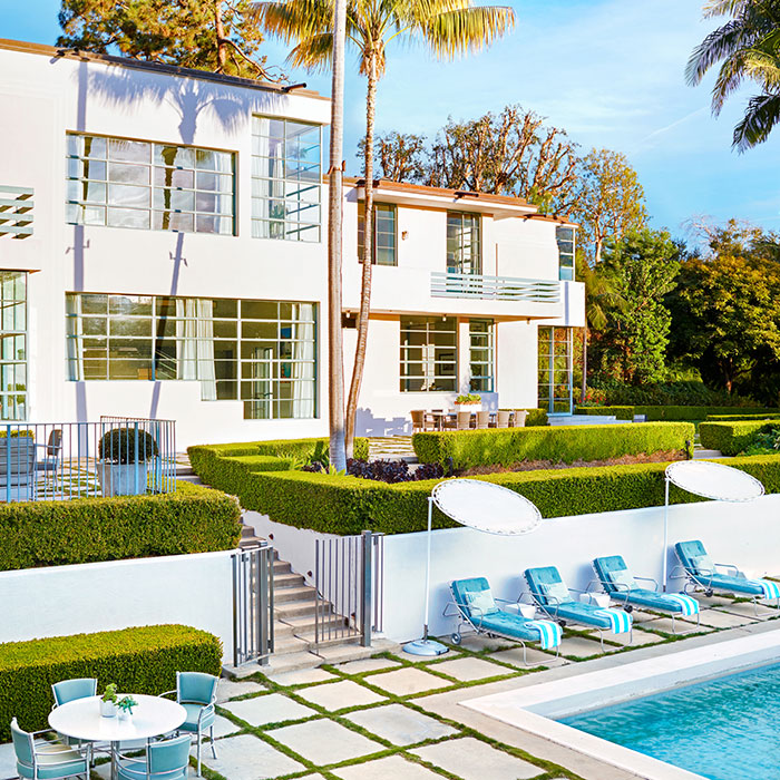 Interiors Los Angeles Streamline Moderne Madeline Stuart