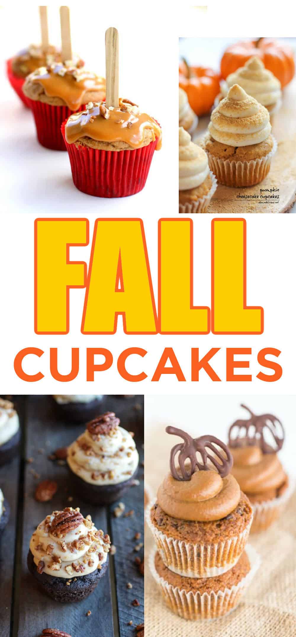 10 Fall Cupcake Ideas Made with HAPPY Fall Desserts