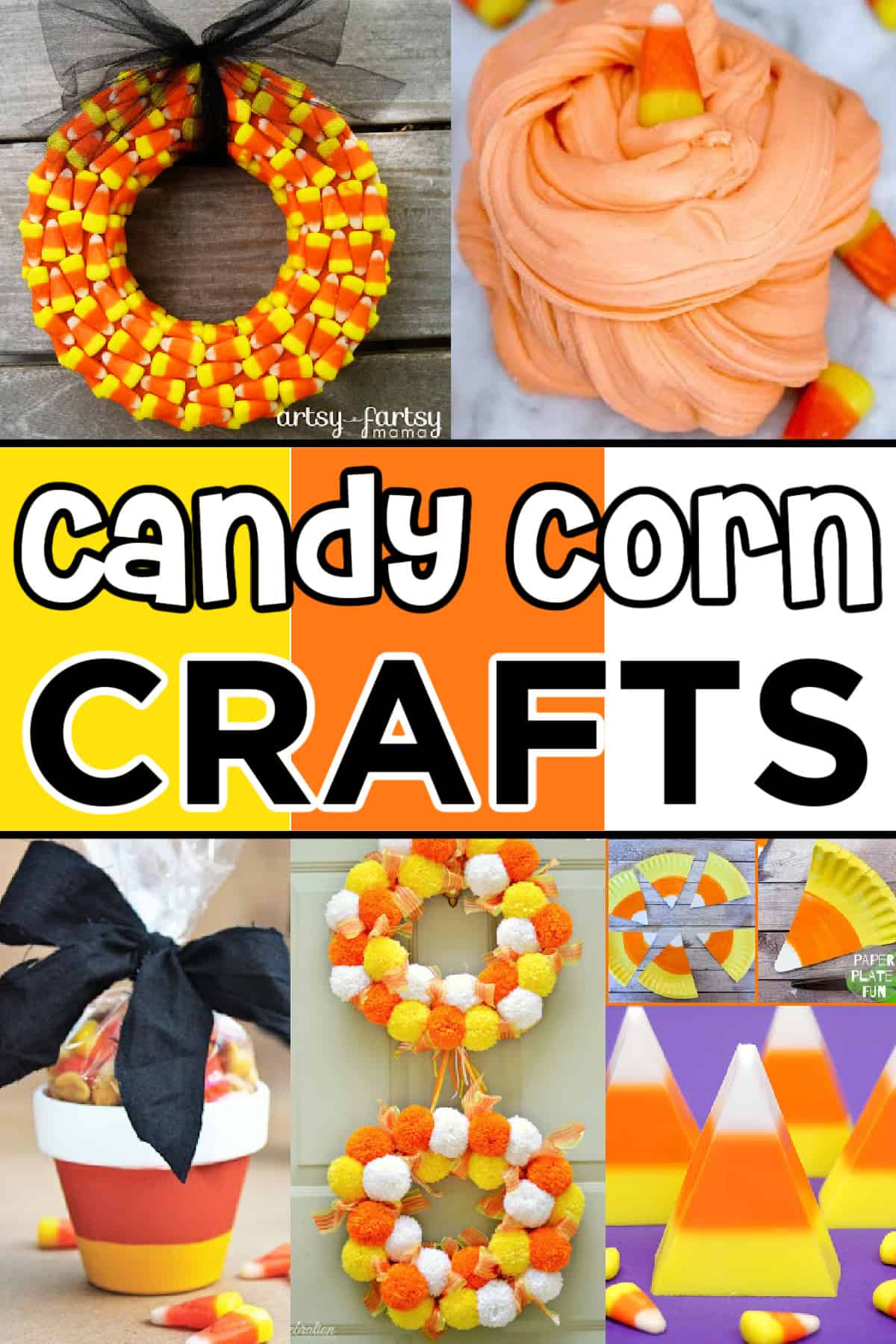 Candy Corn Crafts For Toddlers