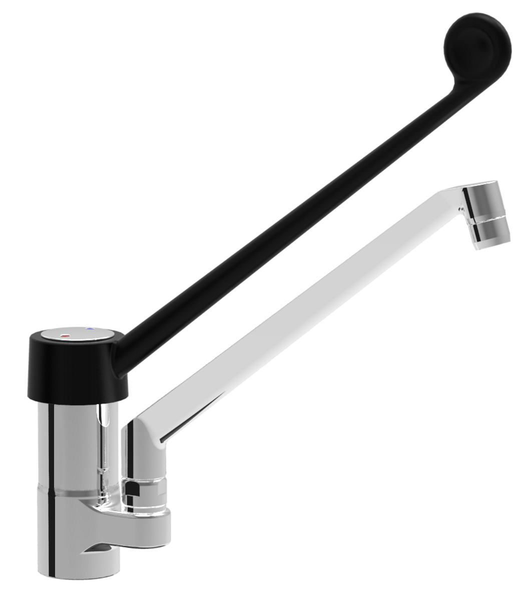 mitigeur commande au coude 300 mm Madial