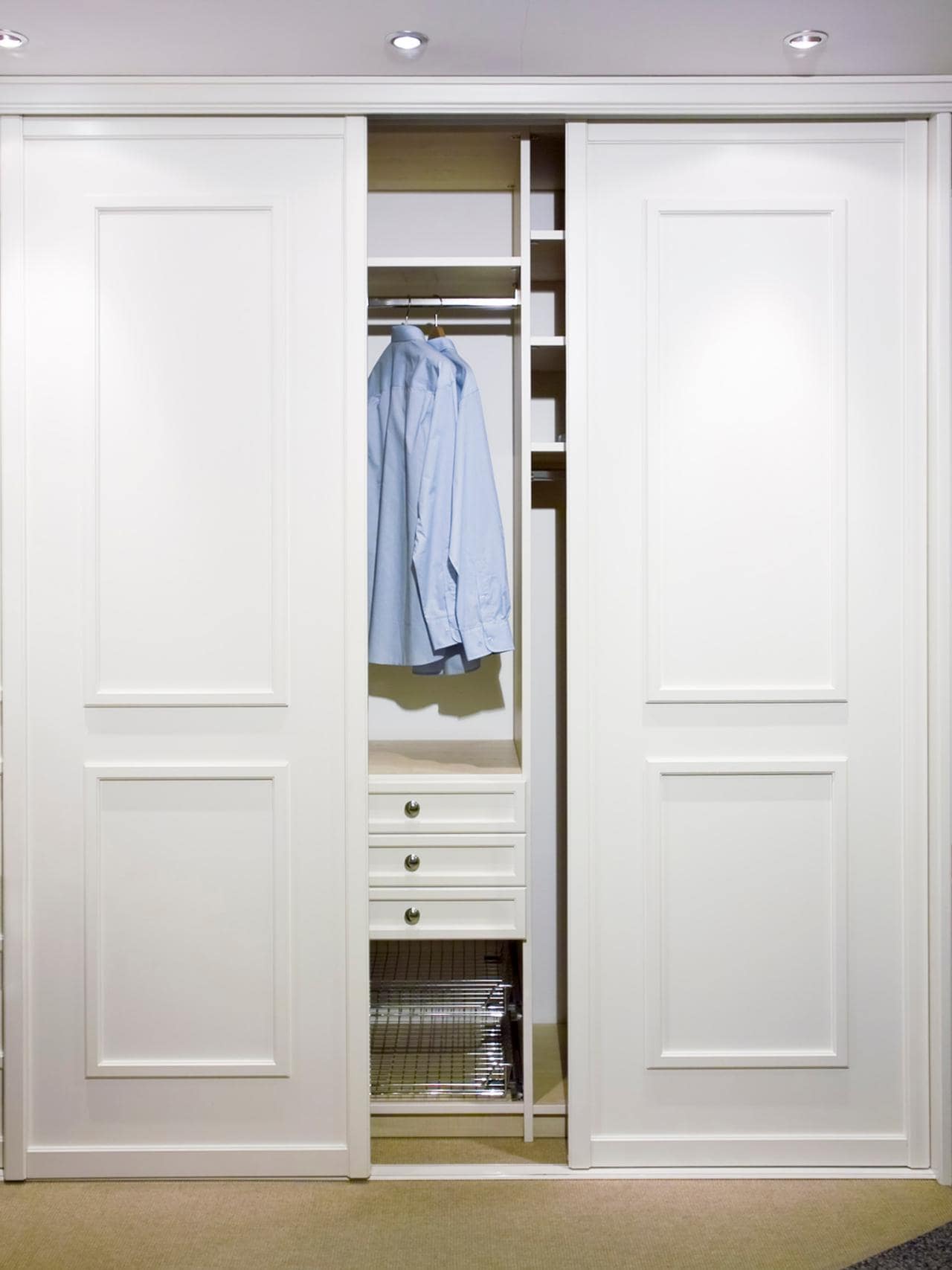 Sliding Bypass Closet Doors — Madison Art Center Design