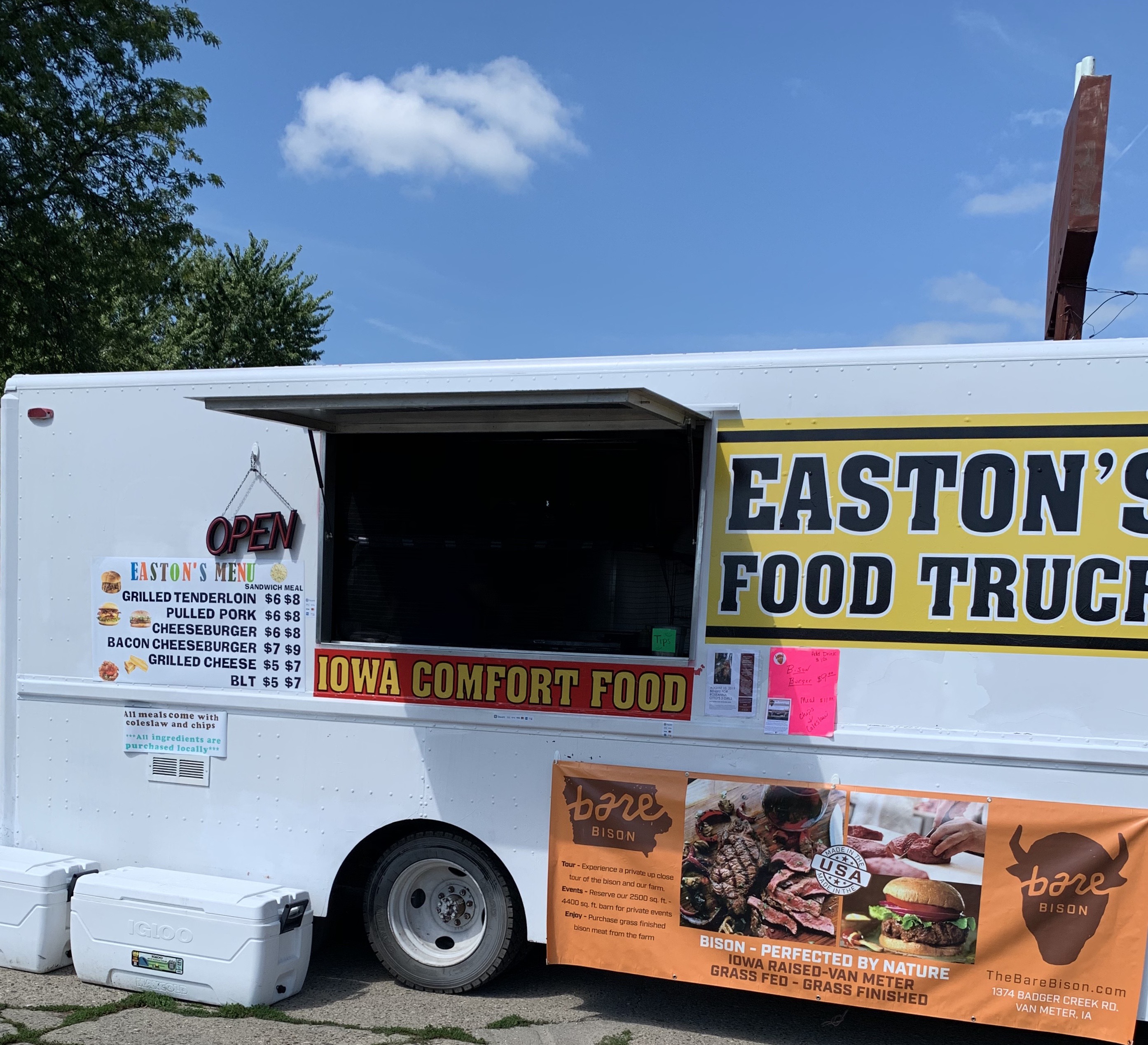 Easton’s Foodtruck Madison County, Iowa Chamber & Center
