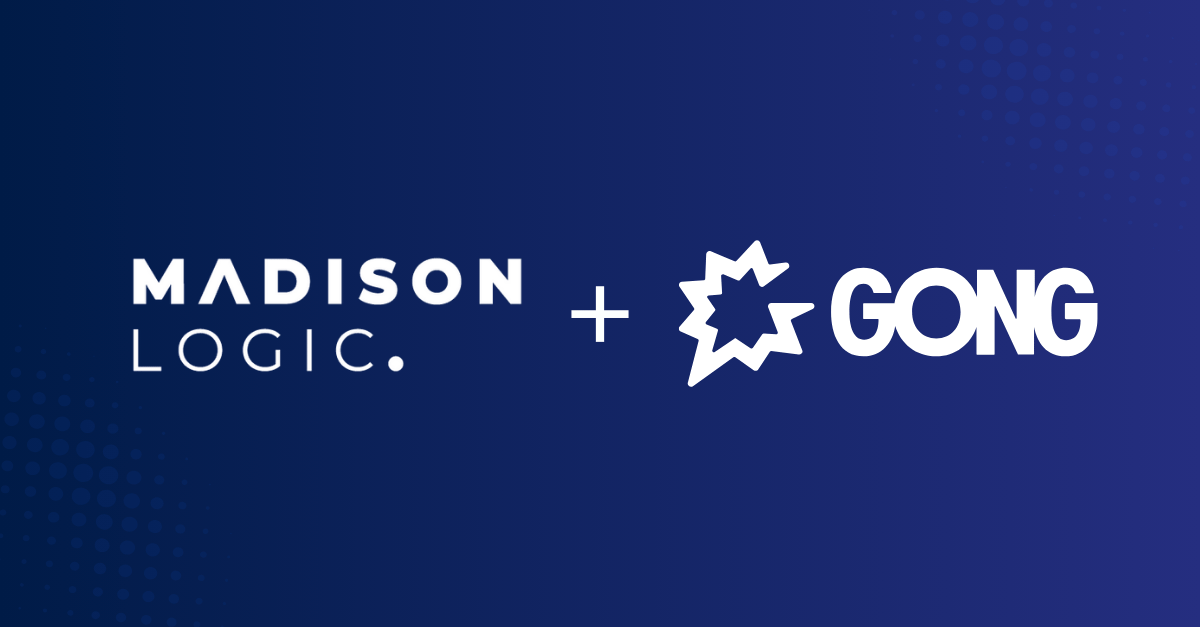 Madison Logic Partners with Gong