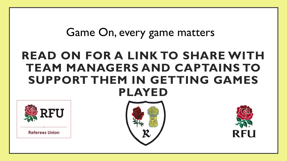 Game on, every game matters