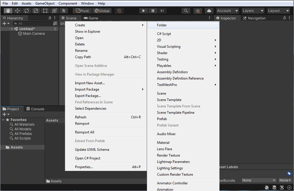 Unity Interface Tutorial