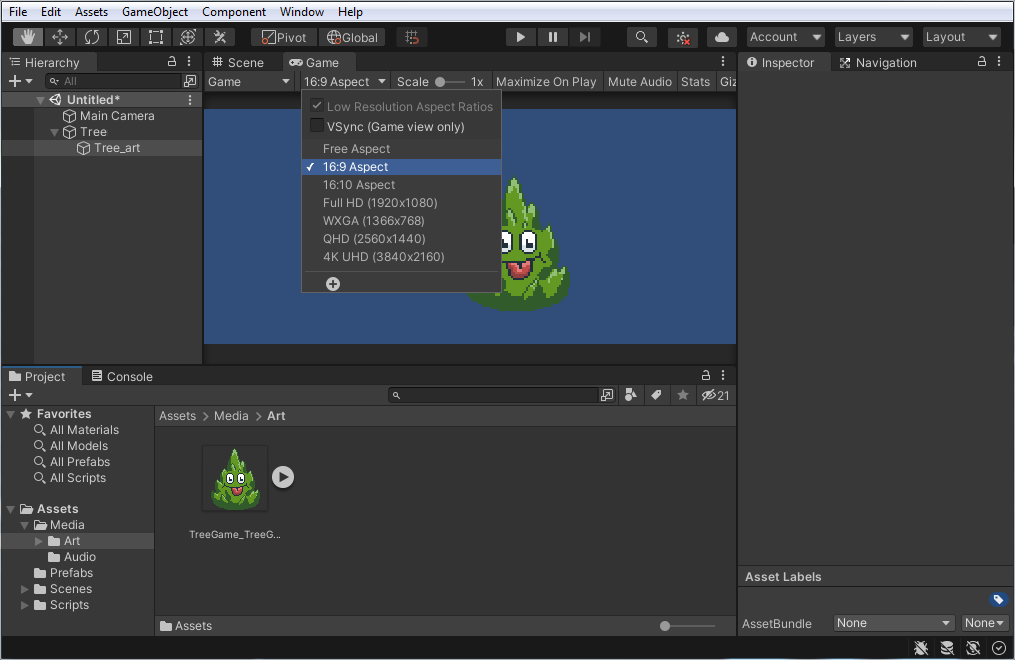 Unity Interface Tutorial