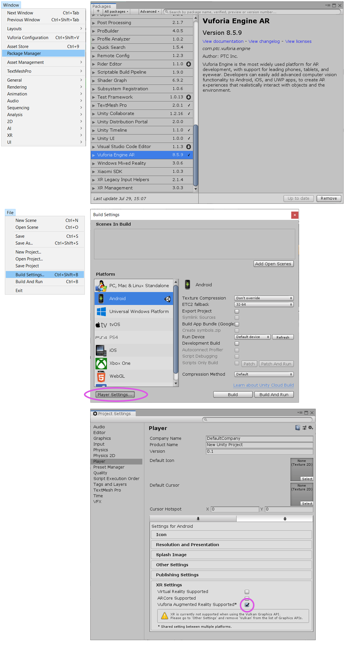 Unity3D AR