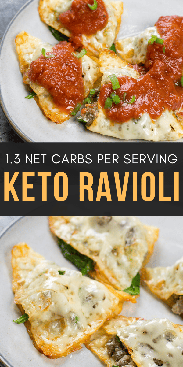 4Ingredient Keto Ravioli Recipe (Low Carb) Maebells