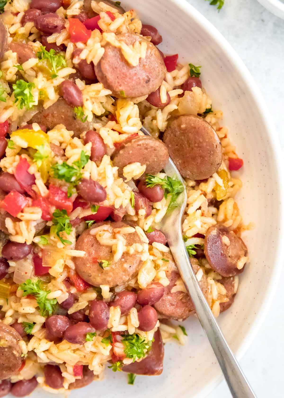 Instant Pot Red Beans and Rice Maebells