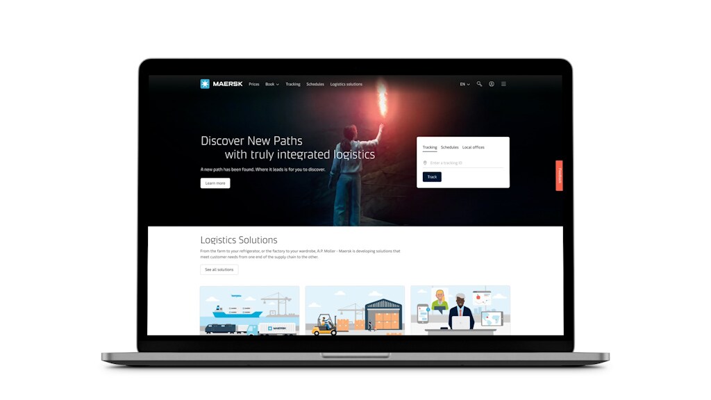 Maersk Spotブッキング方法 マースク