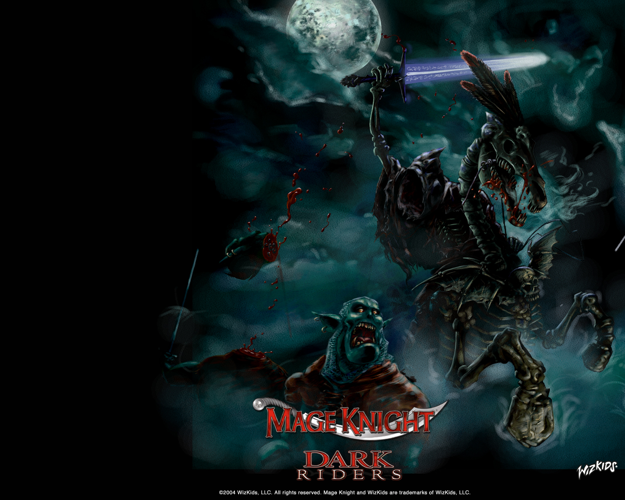 Mage Knight Artwork Dark Riders Death 2 • Mage Knight Database