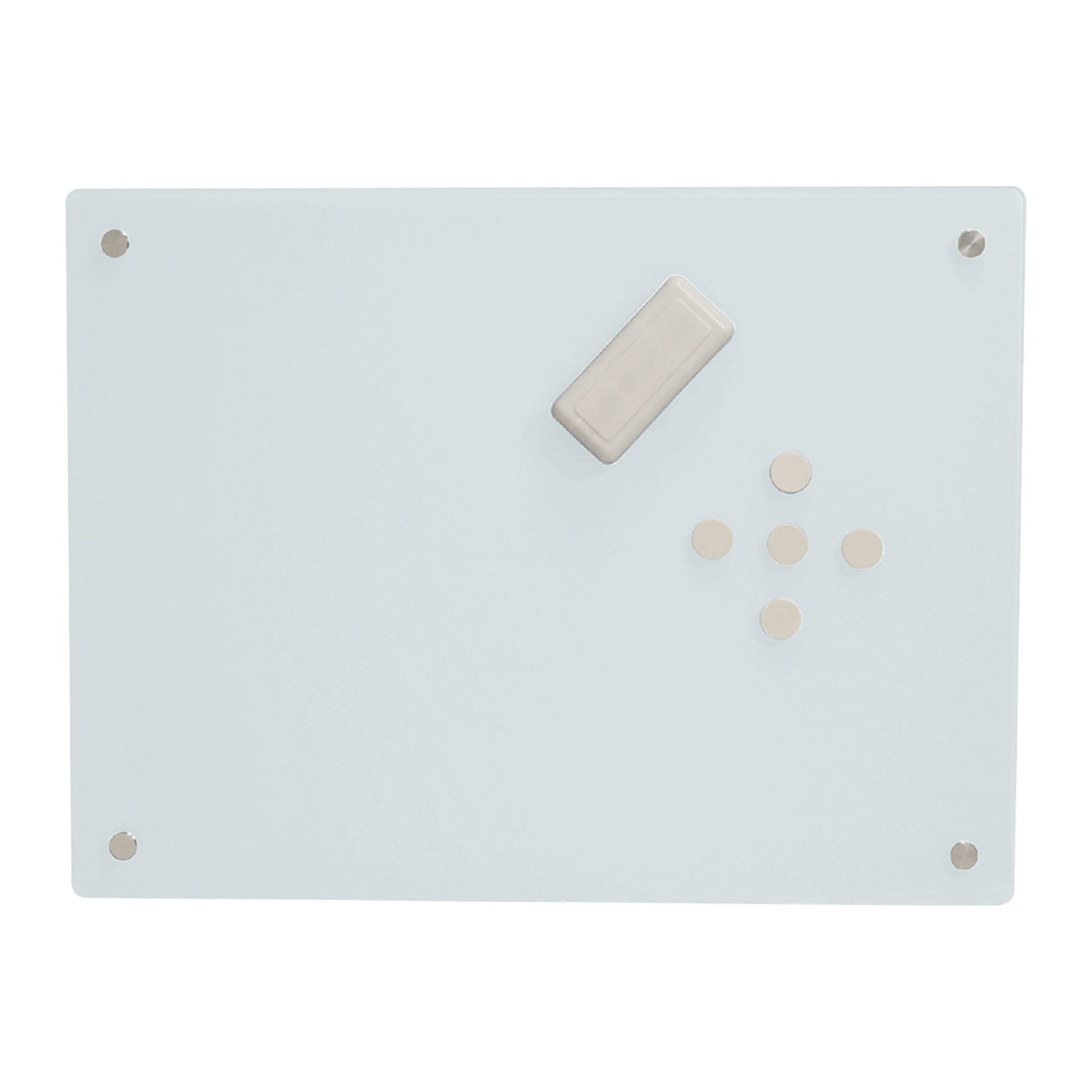 Glass Whiteboards with Smart Chrome Fixings Magiboards