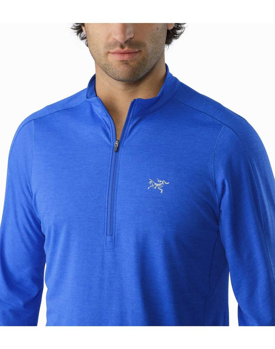 Cormac Zip Neck LS Mens Magic Mount