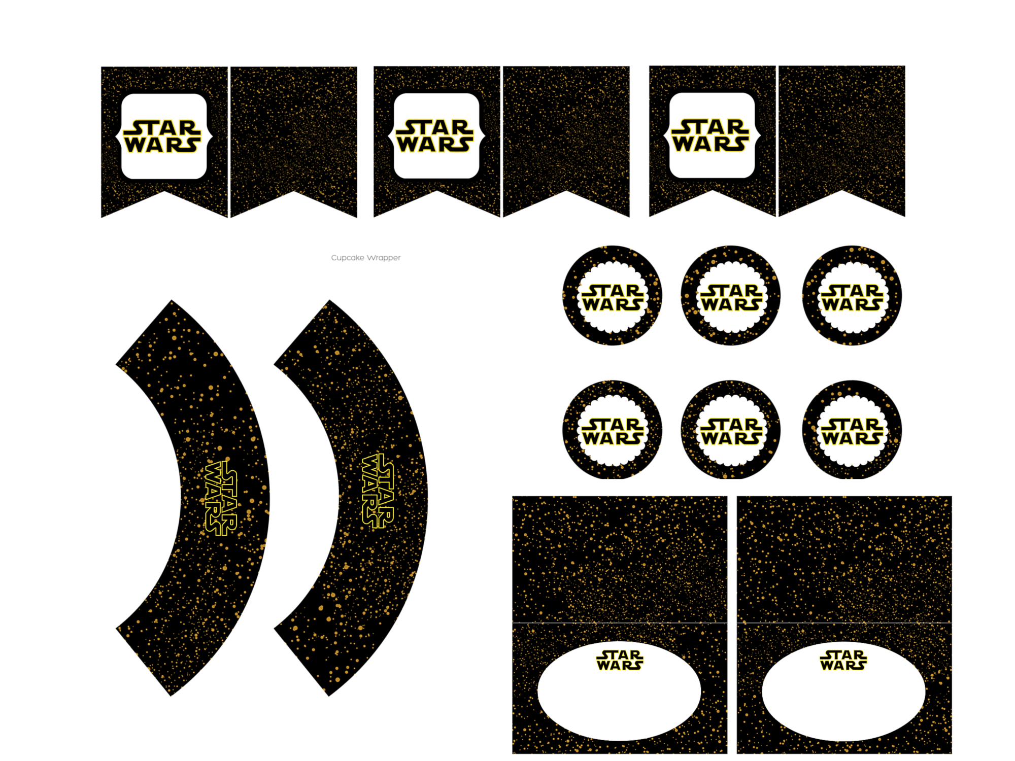 Free Printable Star Wars Labels Printable Word Searches
