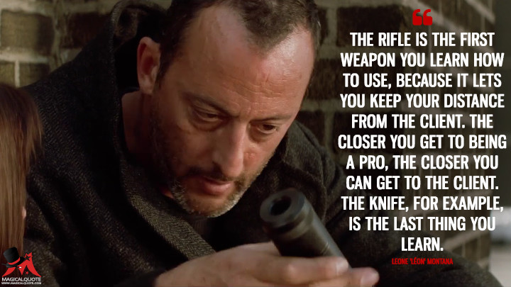 leon the professional quotes Léon: The Professional Quotes - Magicalquote