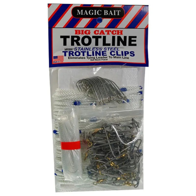 Big Catch Trotline Stainless Steel Clips for Ultimate Fishing