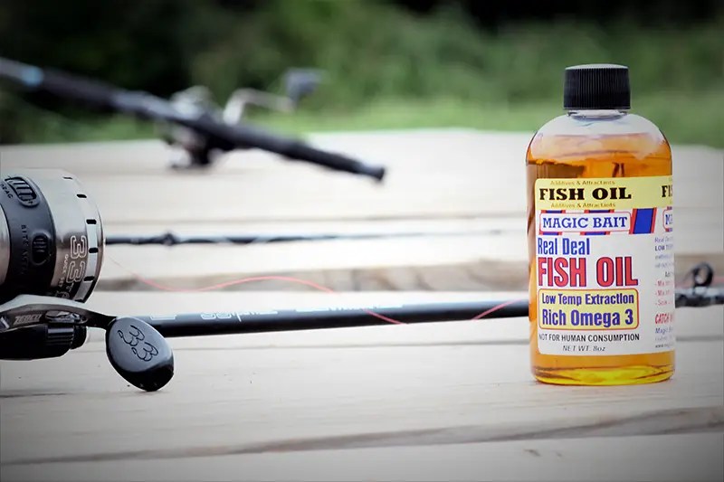 Real Deal Fish Oil Powerful Fish Attractant for Successful Fishing