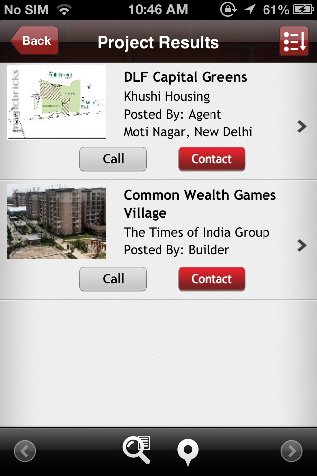 Real Estate Apps iPhone App For Home Buyers MagicBricks