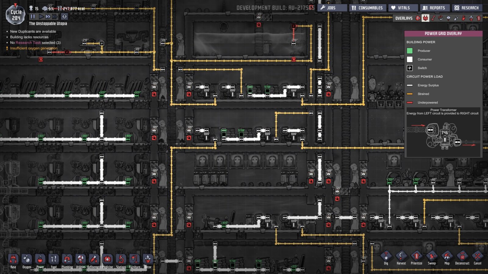 Oxygen Not Included How to Use Power Transformer Guide Magic Game World
