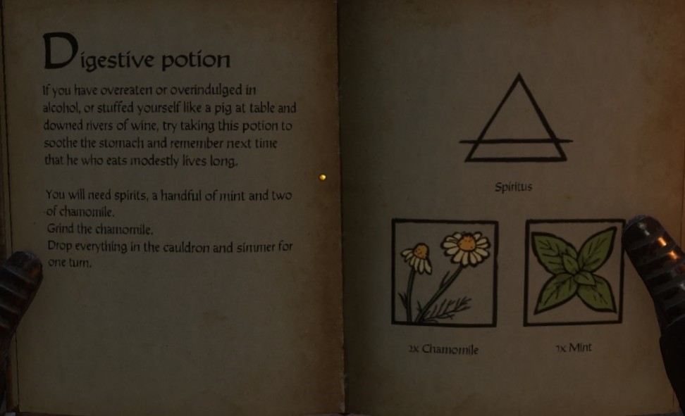 Kingdom Come Deliverance Potion Recipes Guide Magic Game World