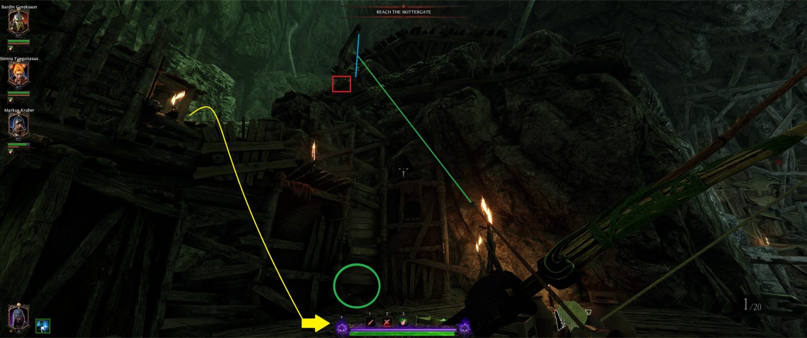 Warhammer Vermintide 2 The Skittergate Grimoire Locations Magic