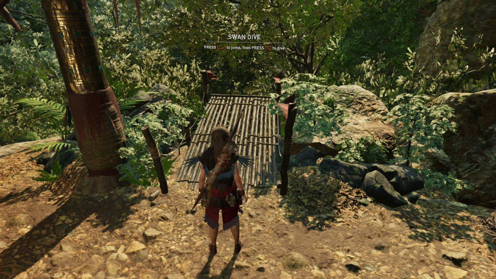 Shadow of the Tomb Raider The Hidden City High Diving Challenge