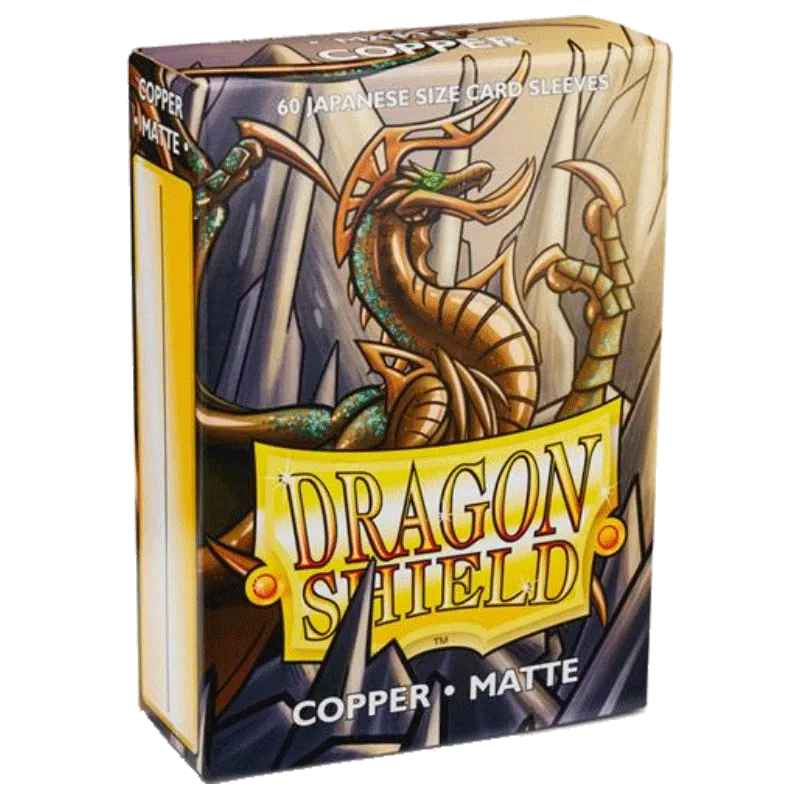 Dragon Shield Japanese Size Matte Copper 60 Bustine AT11116 Magicians Circle