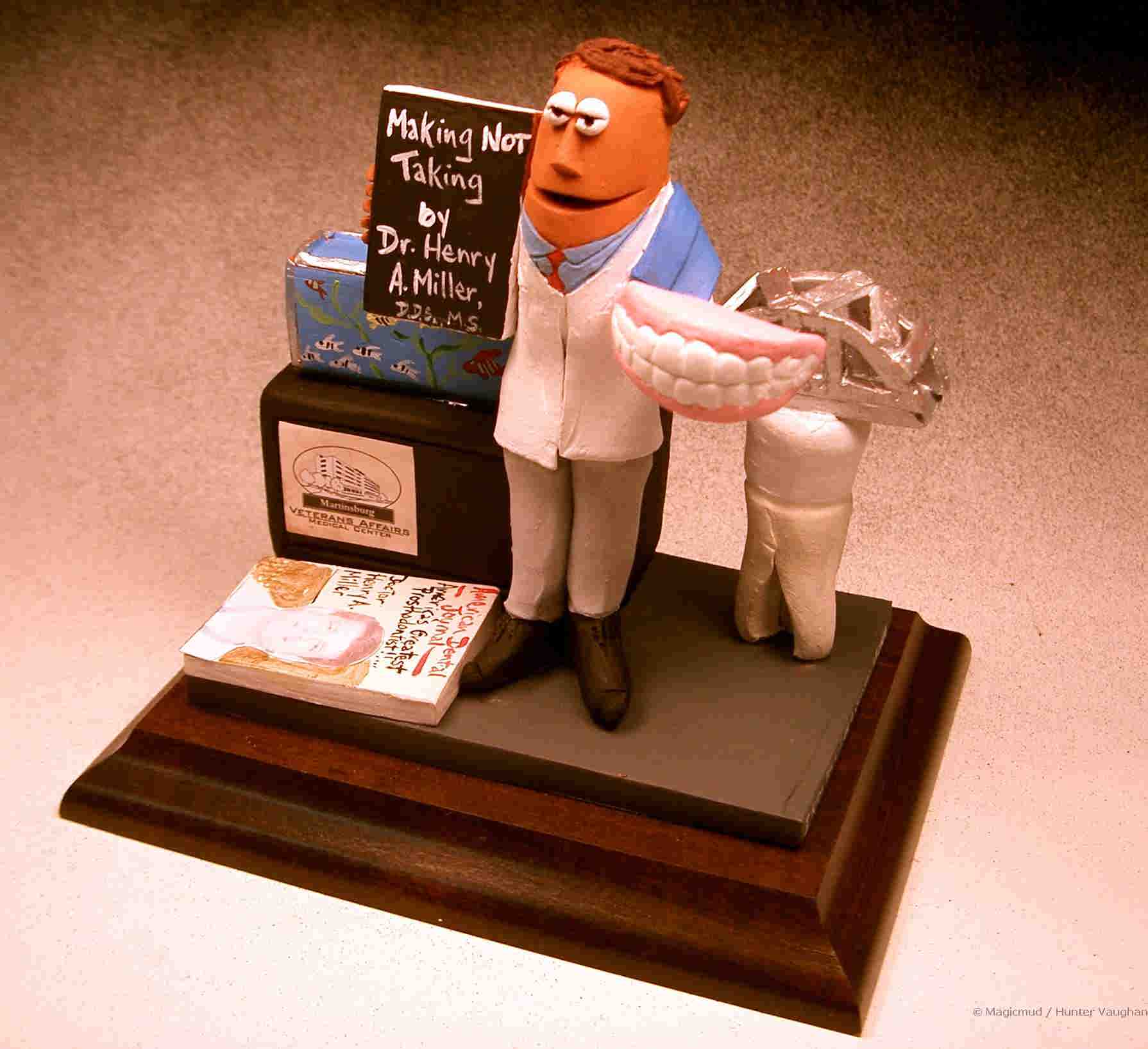 Custom Dental Figurines make Great Dentist's Gifts