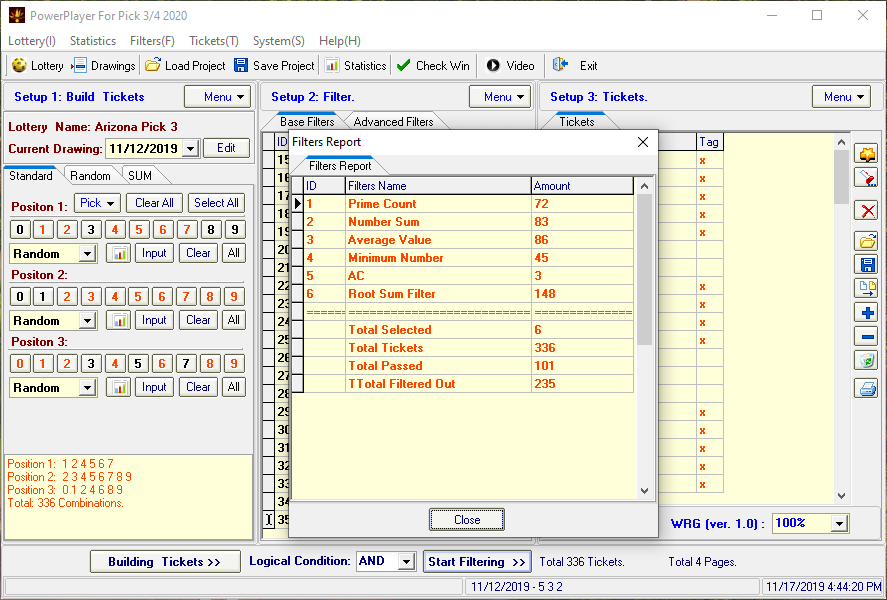Lottery Software PowerPlayer For Pick 3 Pick 4 2022