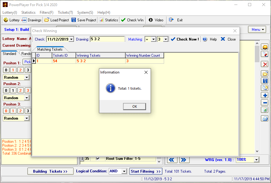 Lottery Software PowerPlayer For Pick 3 Pick 4 2022