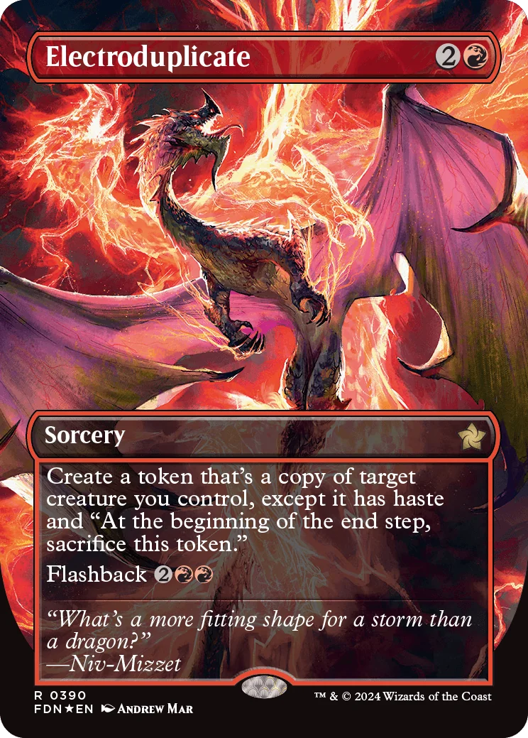 Electroduplicate from Foundations Spoiler