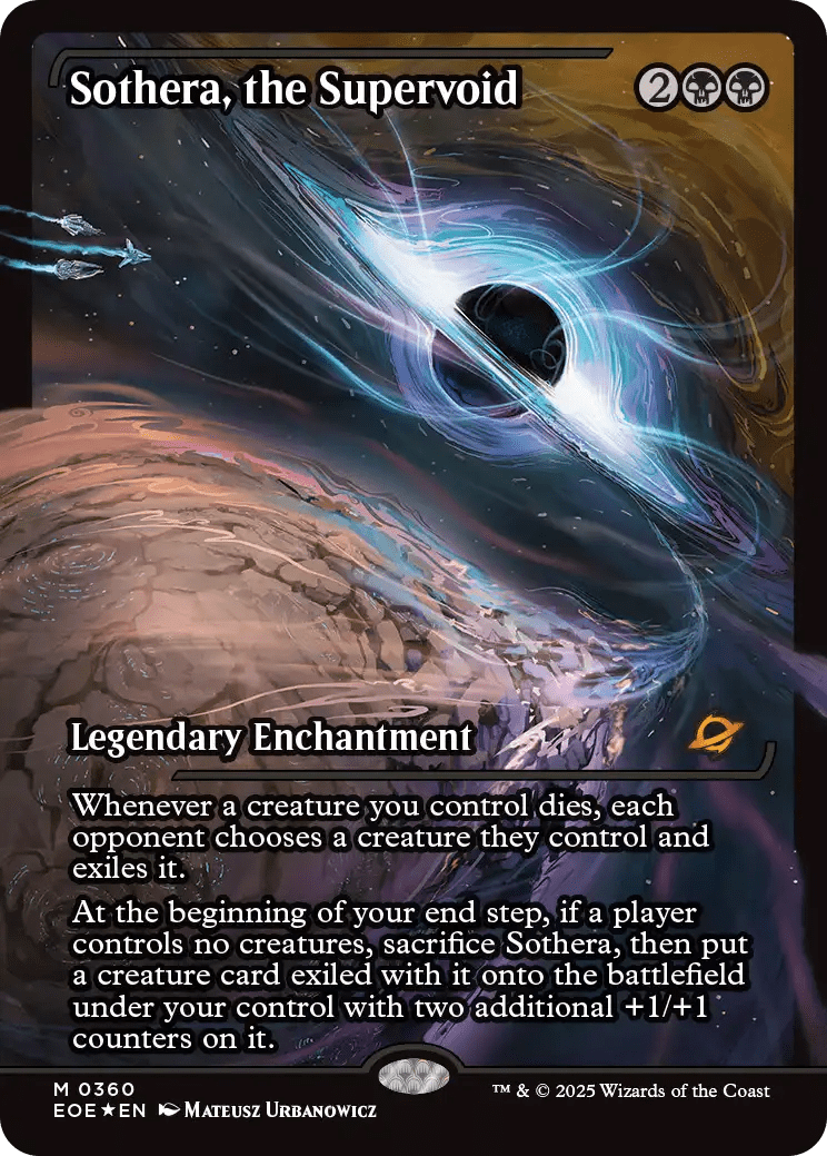 Sothera, the Supervoid from Edge of Eternities Spoiler