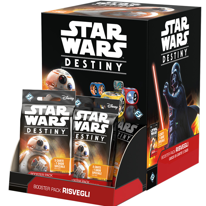 STAR WARS DESTINY BOOSTER PACK RISVEGLI (BOX 36 PZ)