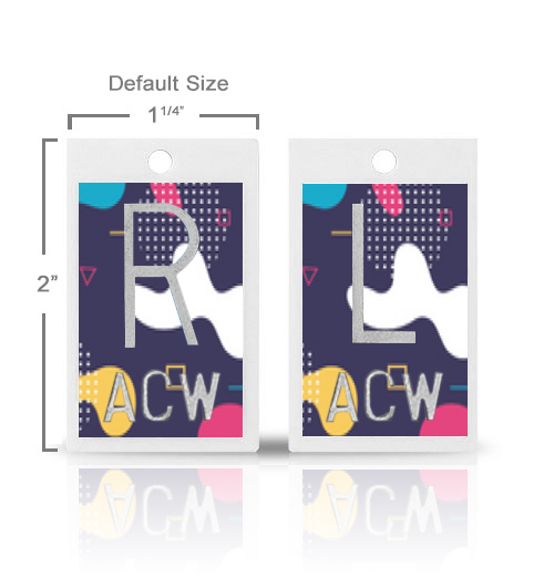 2" Plastic X Ray Markers Mix & Match Graphic Design Magic Xray Markers