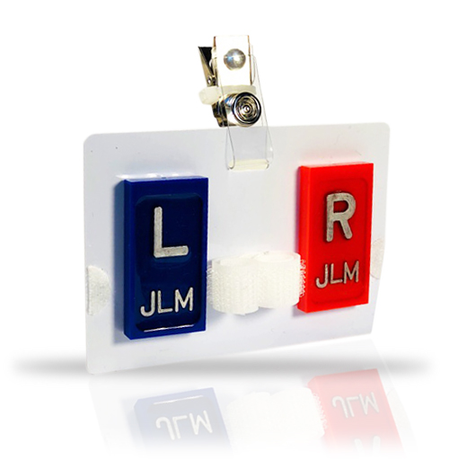 Irish Stripes Pattern 2" Plastic Positioning Lead Xray Markers Magic X