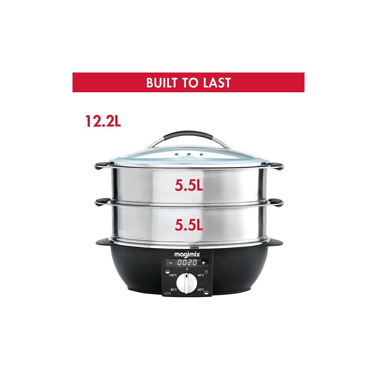 Magimix Steam Cooker Multifunction Steamer