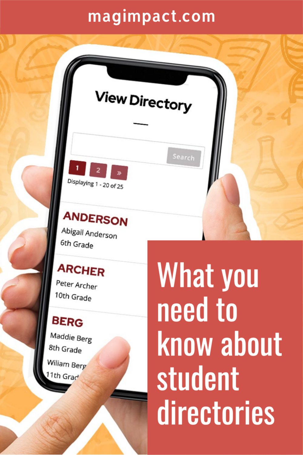 Student directory What you need to know about having one(01)