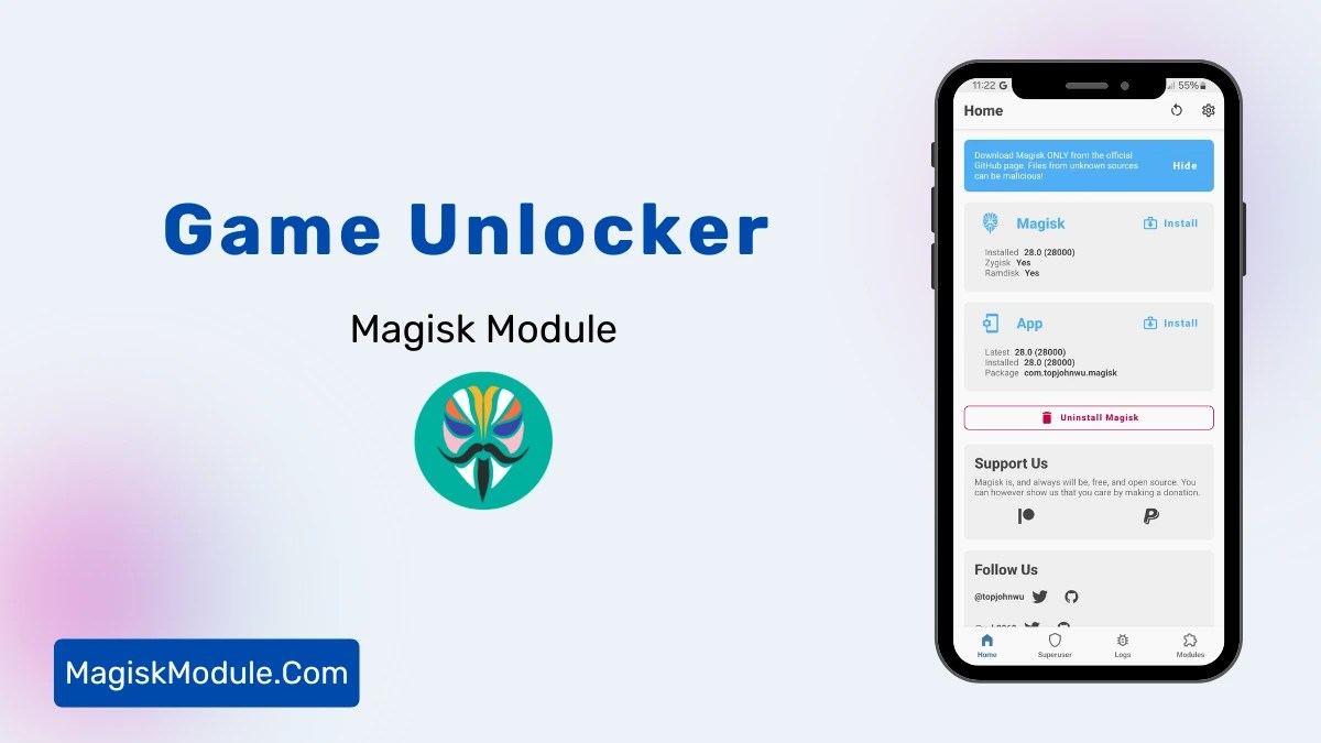 Game Unlocker Magisk Module [144 FPS Unlocker]