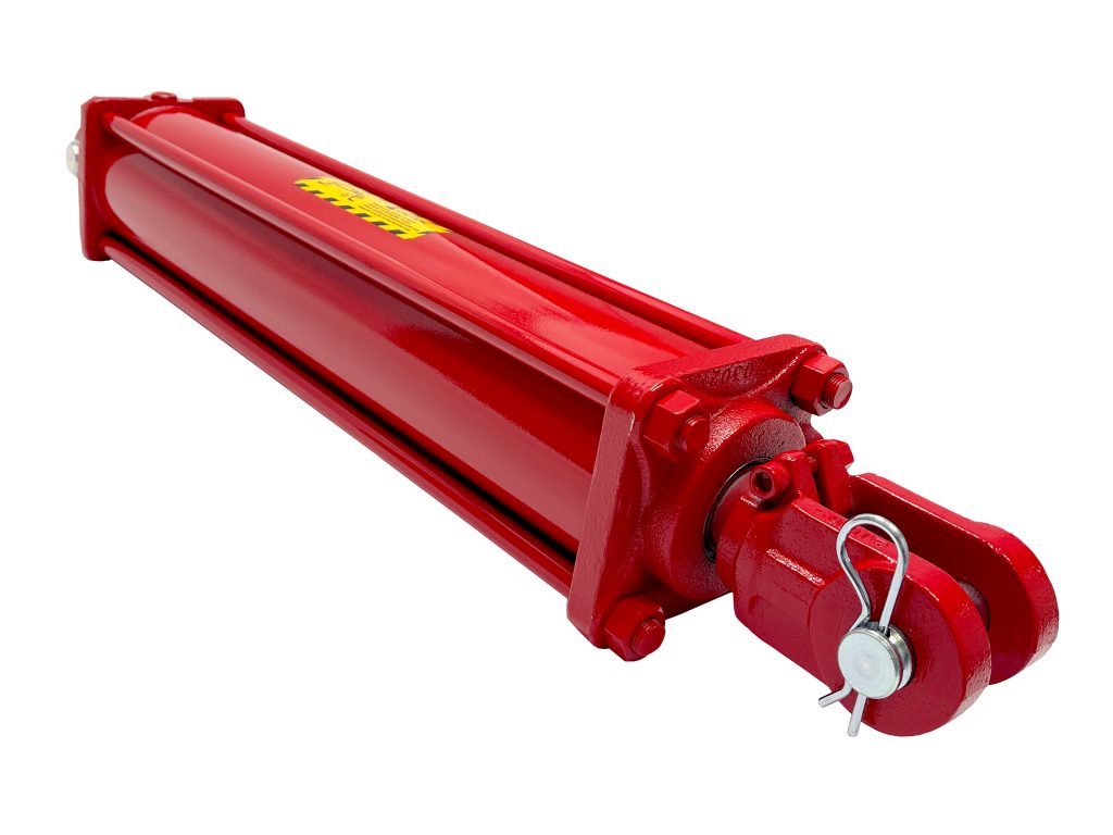 4 bore x 20 stroke CROSS hydraulic cylinder, tie rod DB Series cylinder
