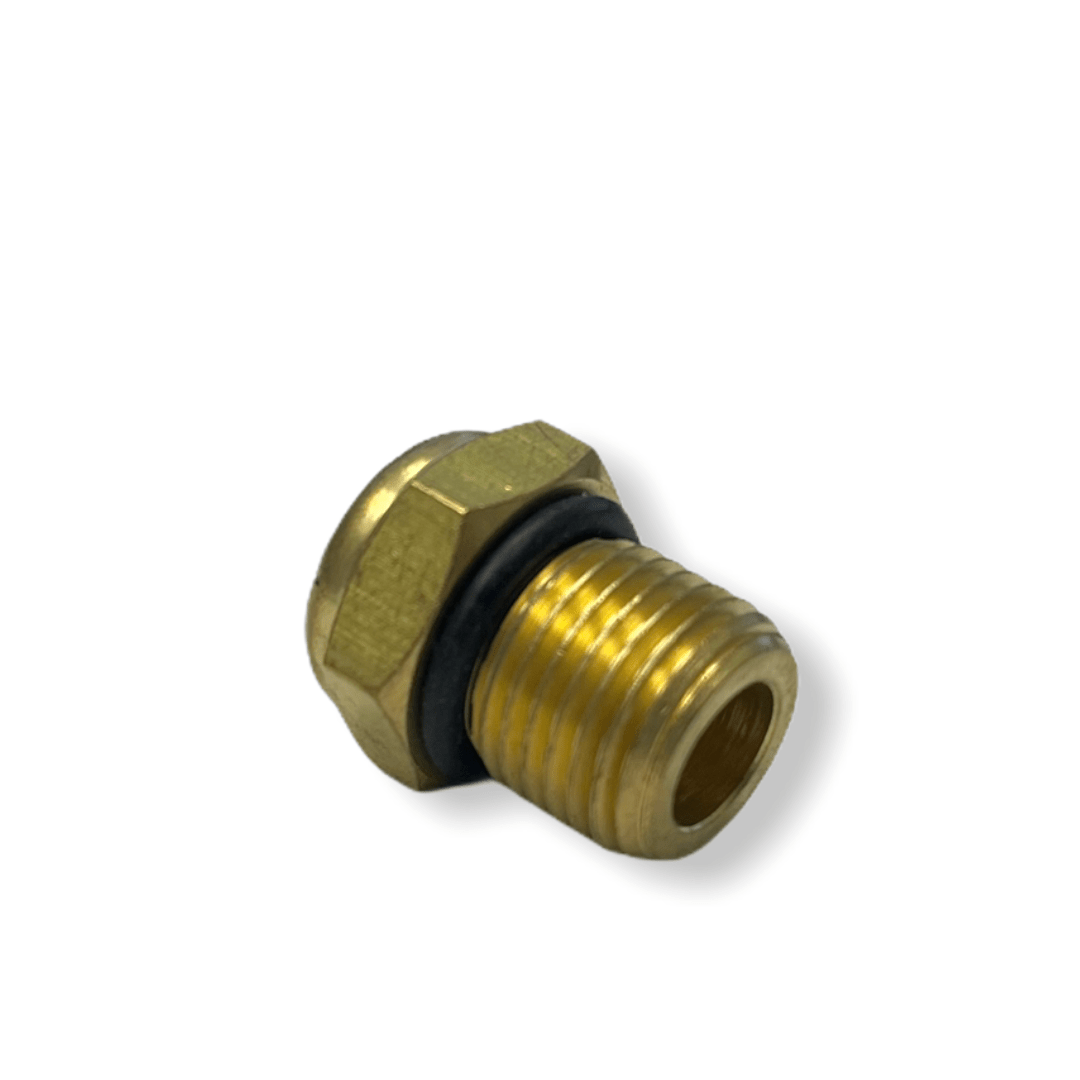 SAE 8 (3/416 UNF) air vent breather plug for hydraulic cylinders