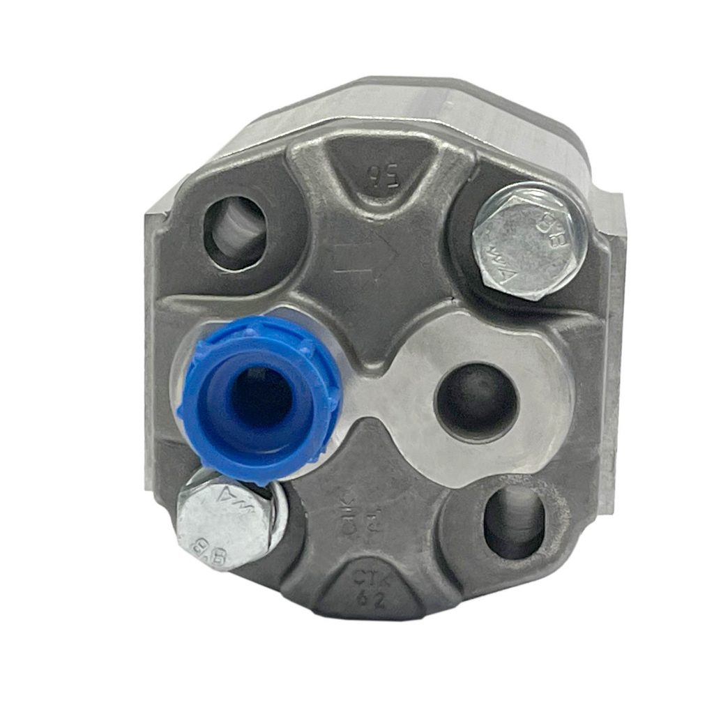 2.8 CC mini hydraulic power packs gear pump, flat tang shaft counter