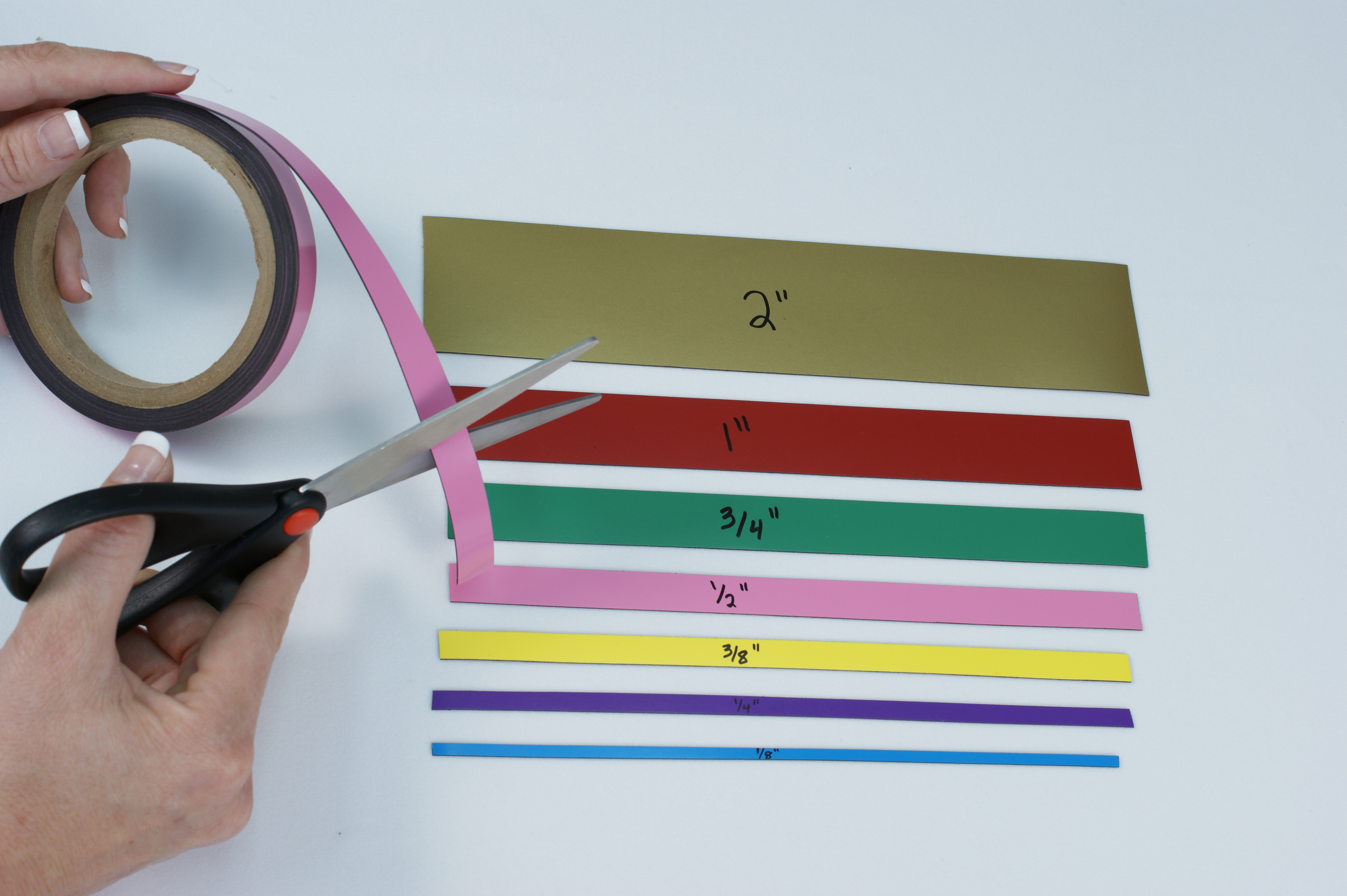 Ribbon Colored WriteOn Strips